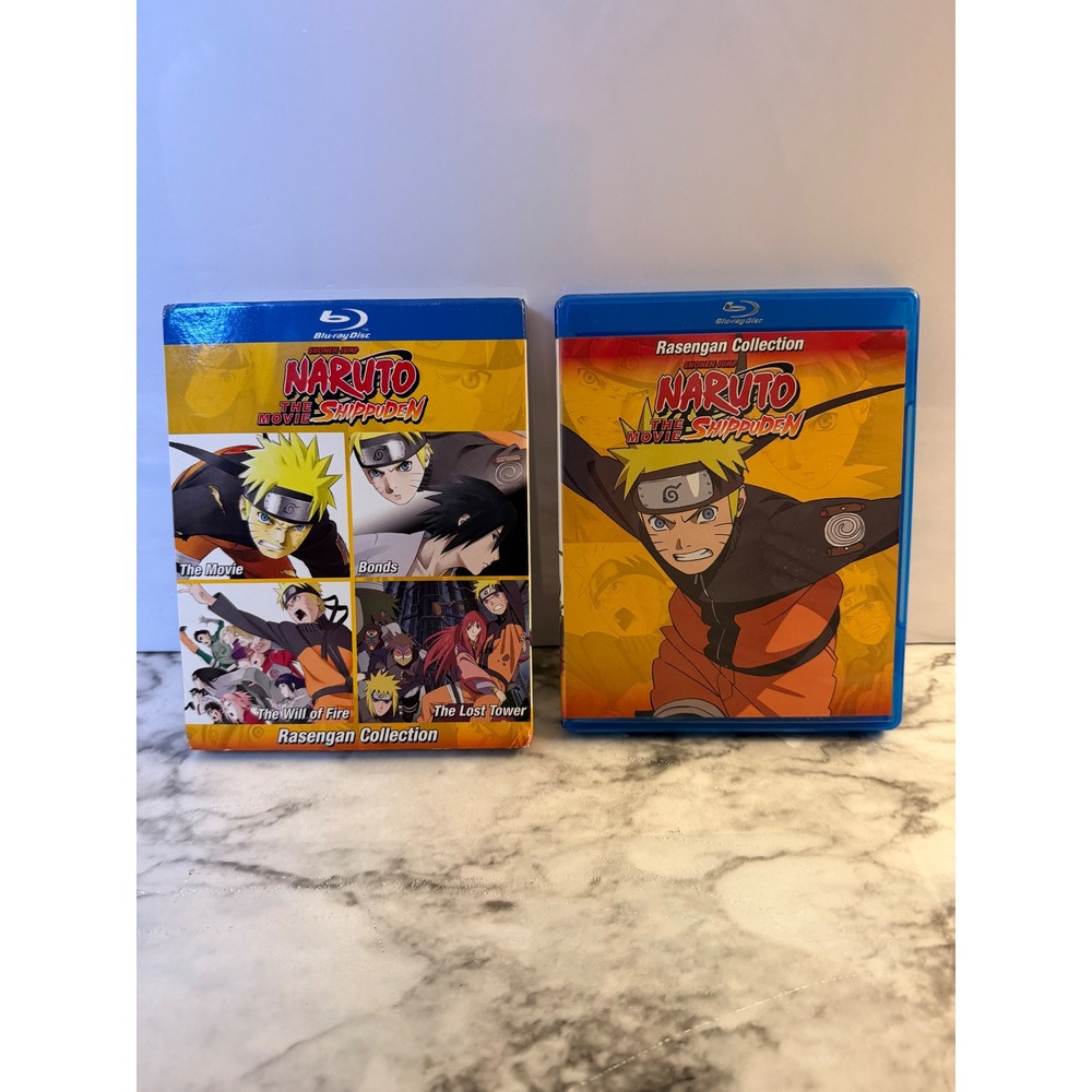 Naruto Shippuden The Movie Rasengan Collection Blu-ray 4-Disc Set Viz Media
